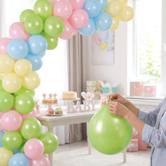 Kiwi Pearl 12" Latex Balloons - 15 Pack