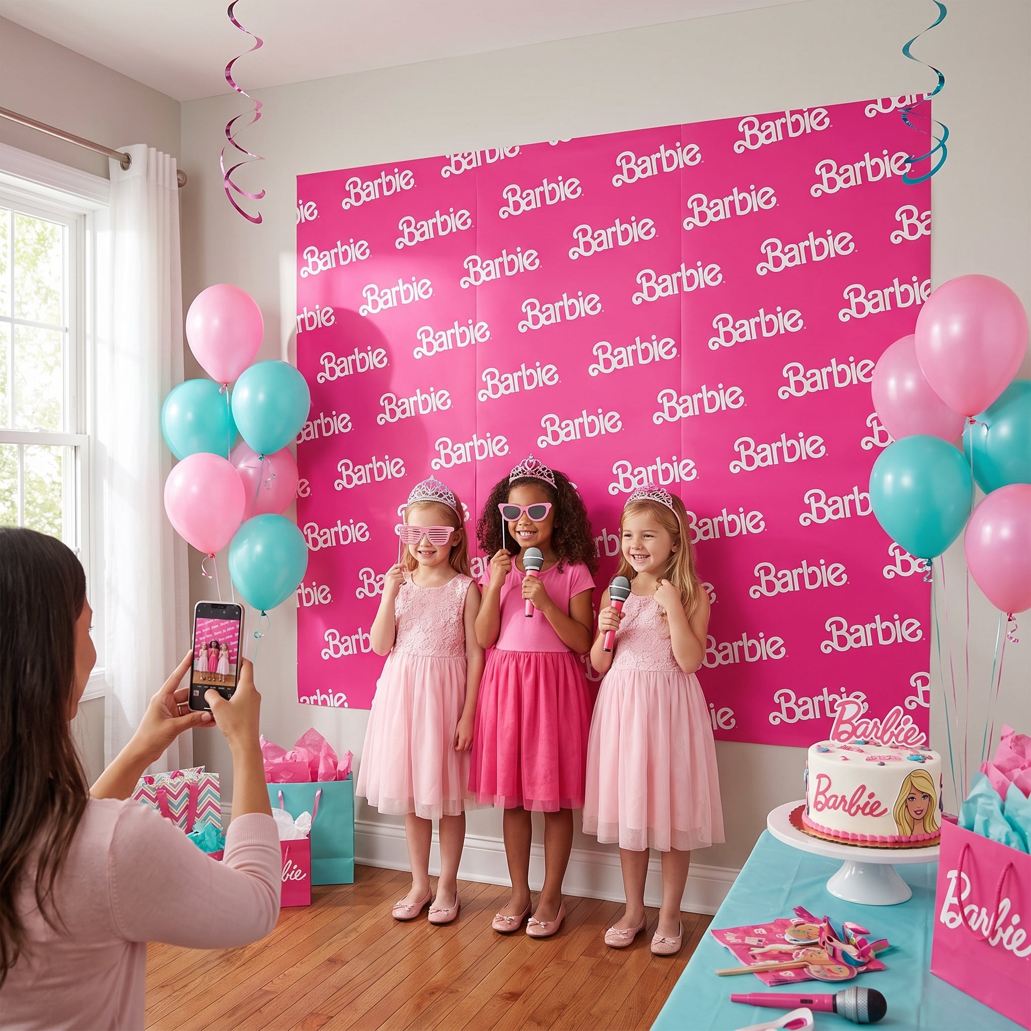 Barbie Backdrop