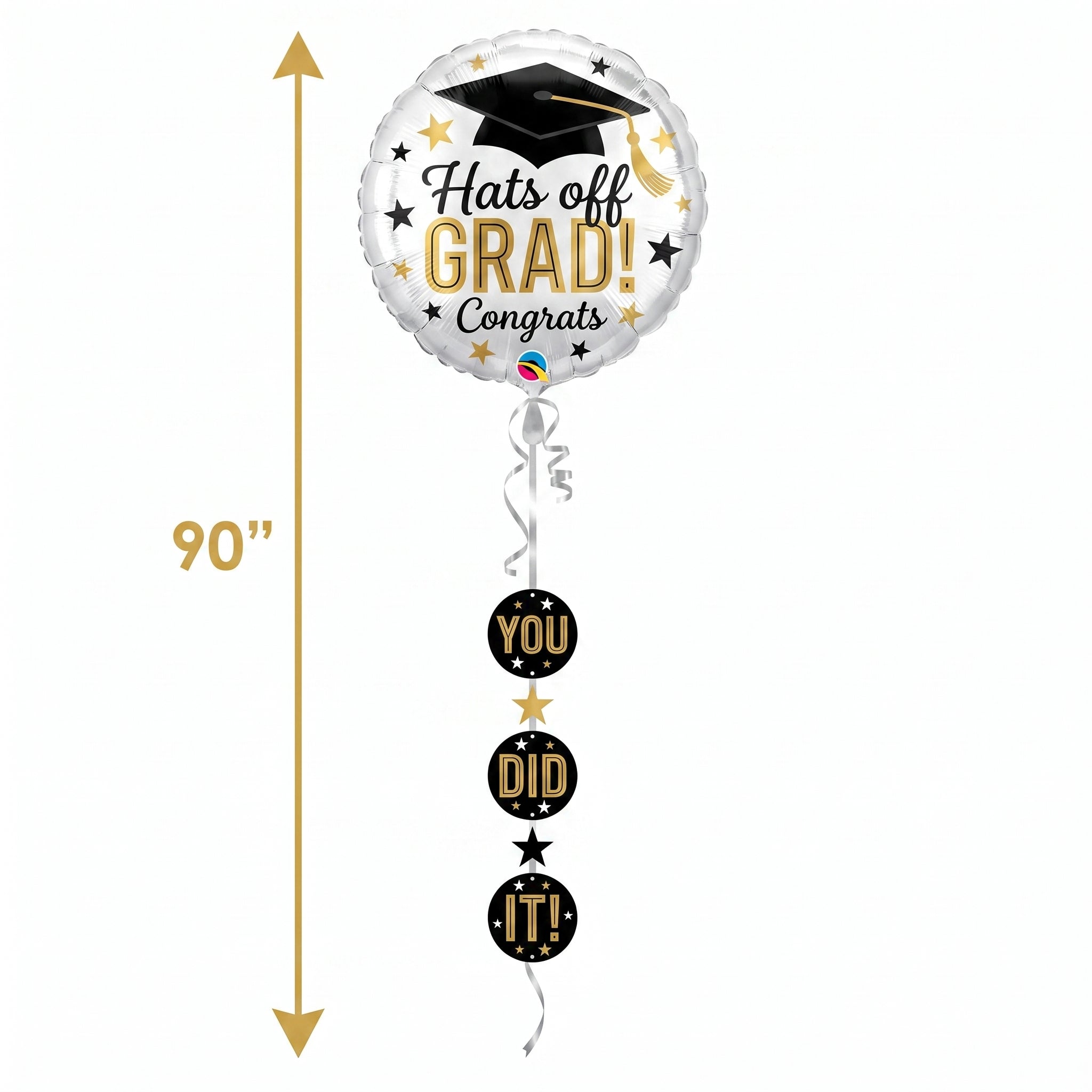 "You Did It!" Graduation Foil Balloon