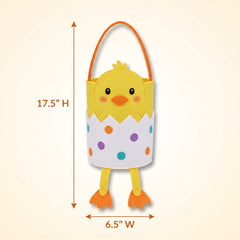 Adorable Chick Felt Easter Basket