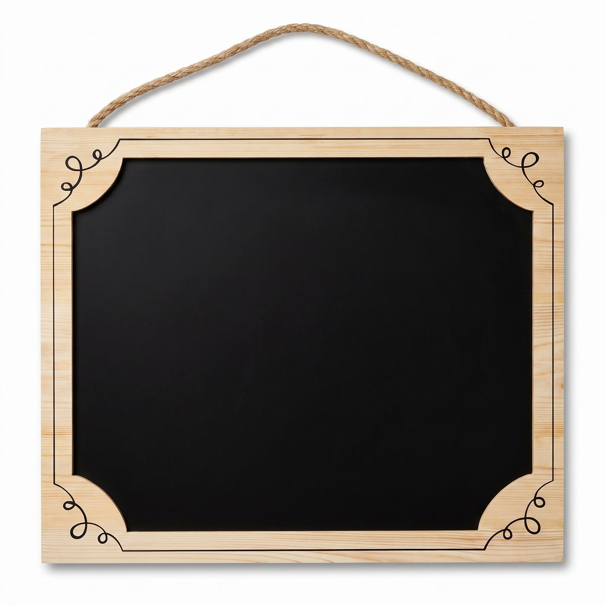 Rustic Wood Framed Large Chalkboard Sign