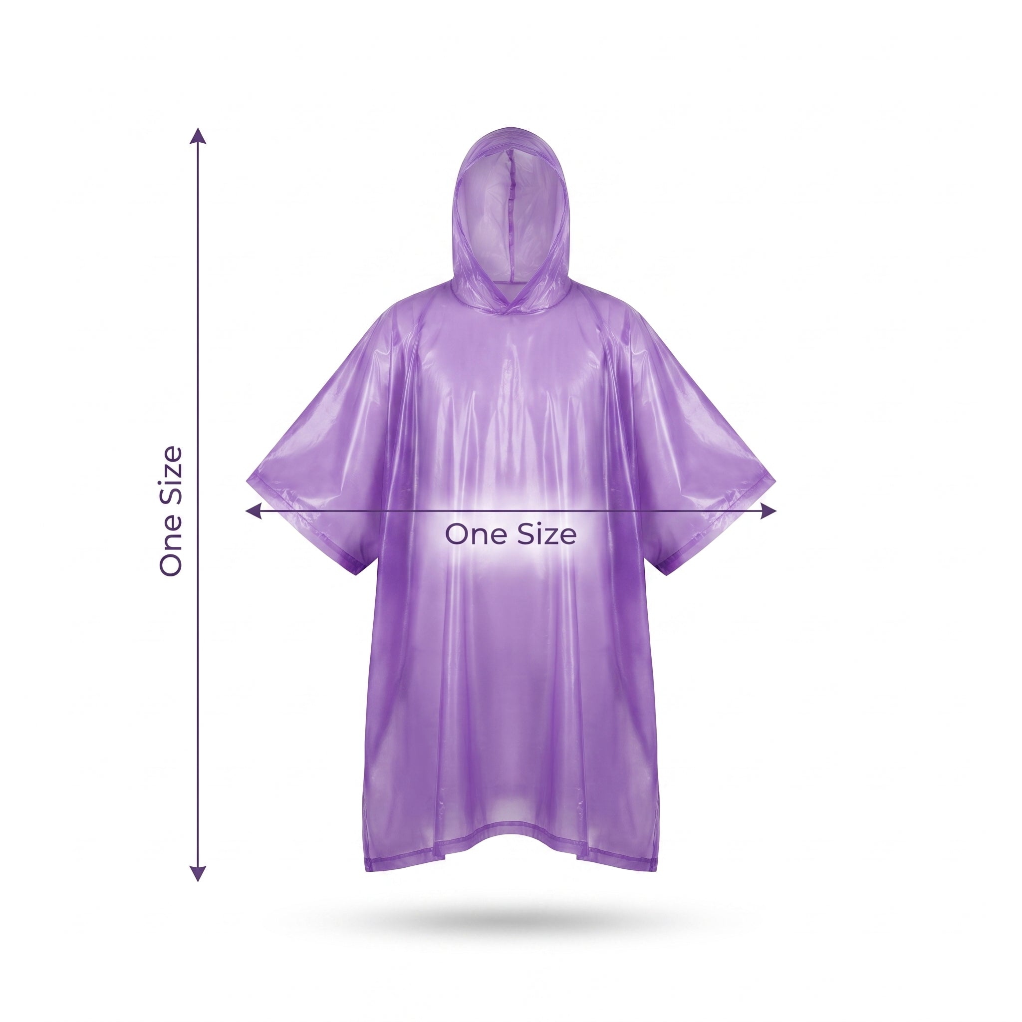 Mardi Gras Rain Poncho