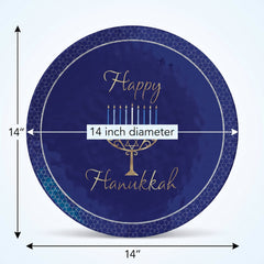 Happy Hanukkah Melamine Serving Platter