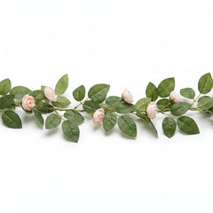 Love & Leaves Wedding Fabric Garland - 6 ft