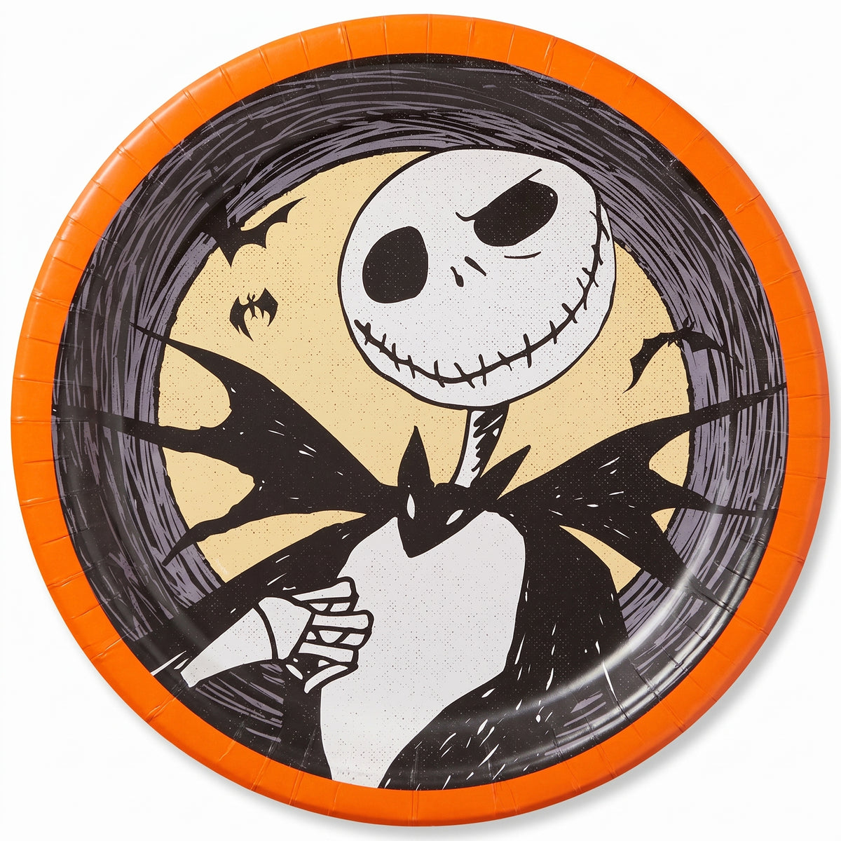Nightmare Before Christmas Jack Skellington 10" Halloween Plates