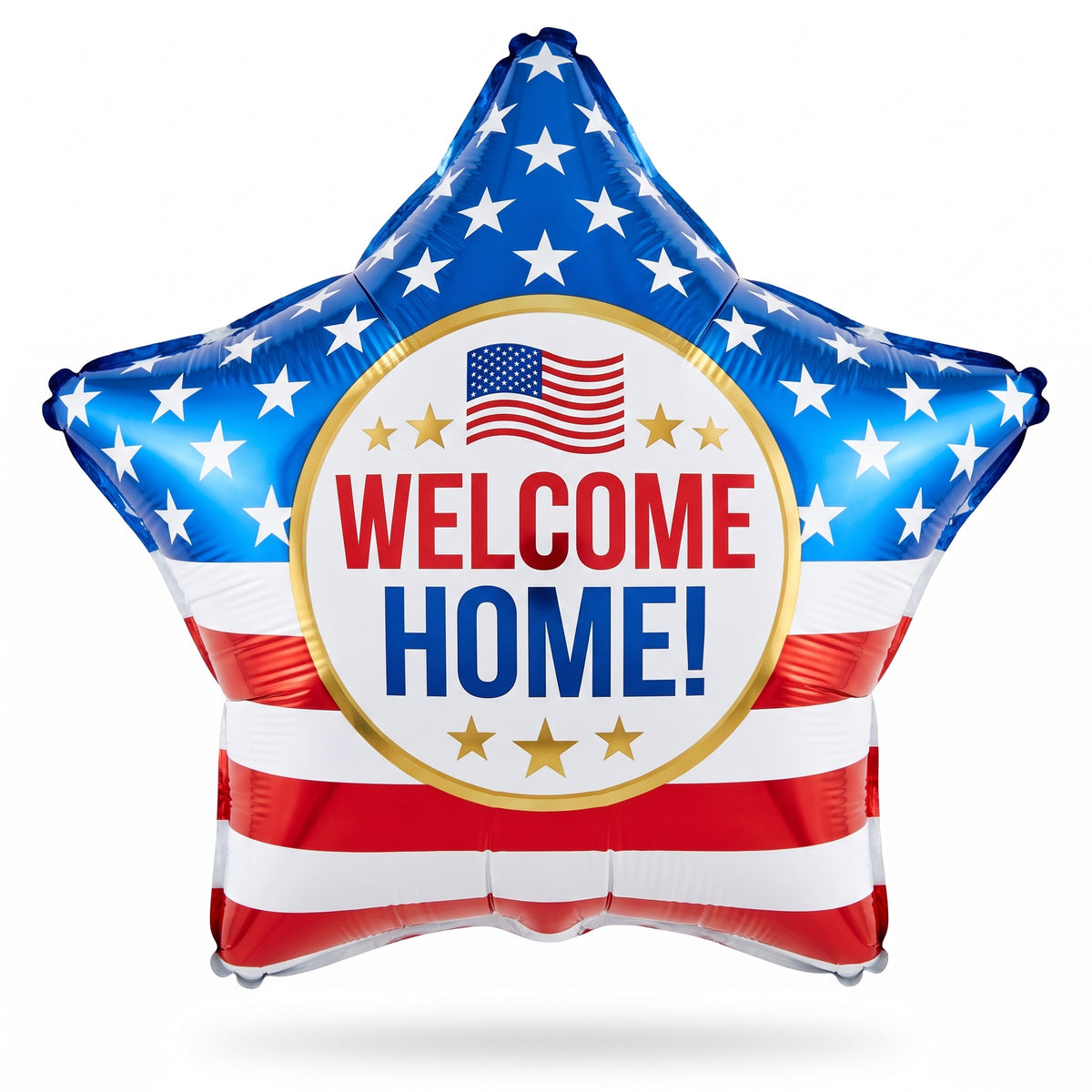 Welcome Home Star Foil Balloon