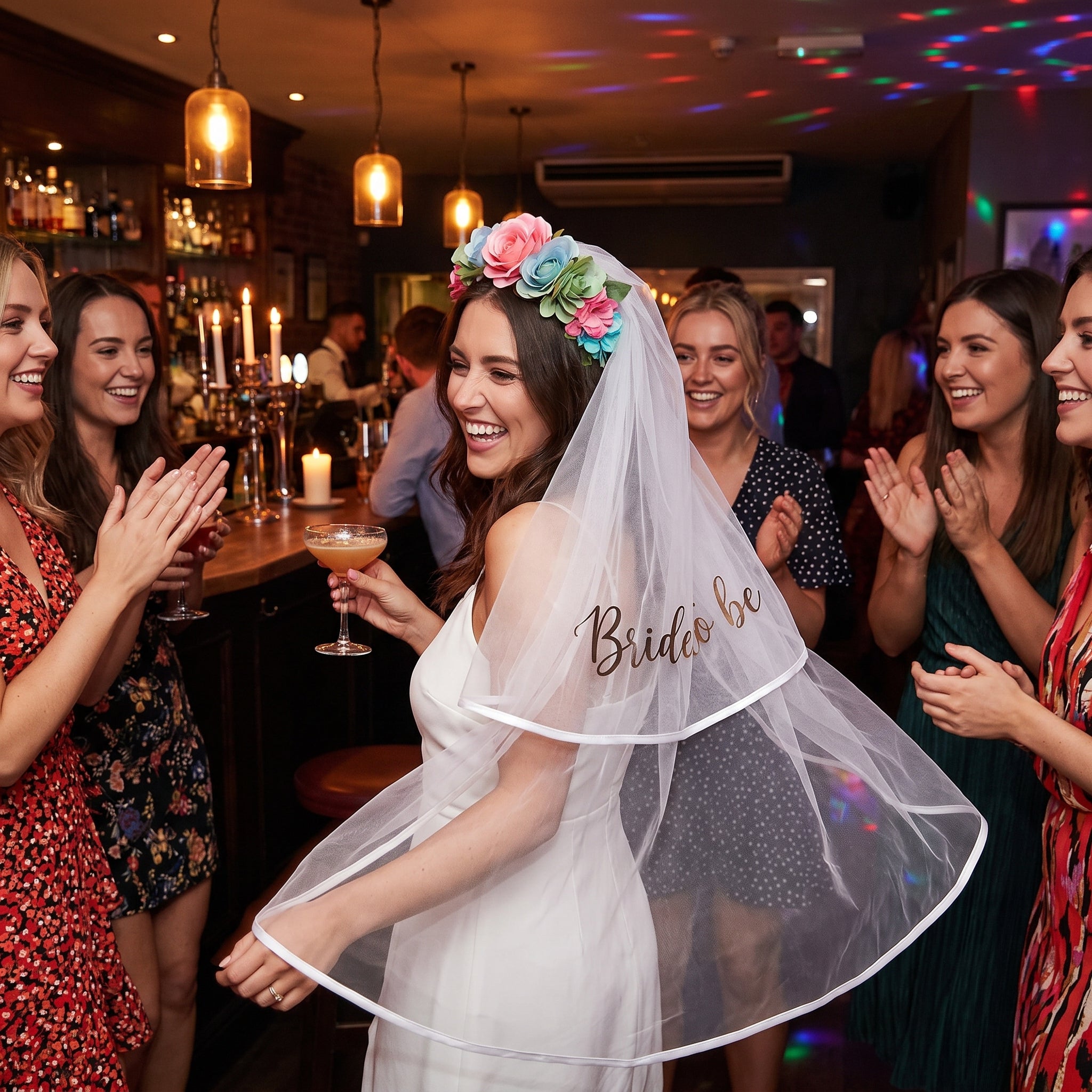 Ginger Ray Bride-to-Be Headband with Veil