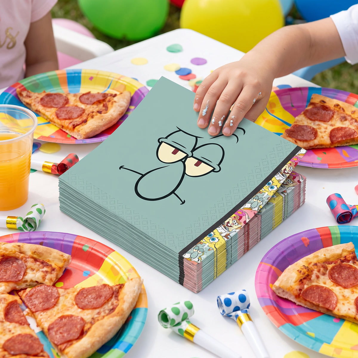 SpongeBob SquarePants Luncheon Napkins - 7 In. x 7 In.