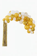 Gold Balloon Arch Kit - Elegant Latex Garland