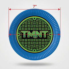 Teenage Mutant Ninja Turtles 7" Round Paper Plates - 8 Pack