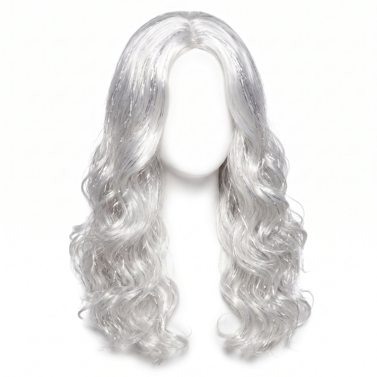 Silver Glam Team Spirit Wig