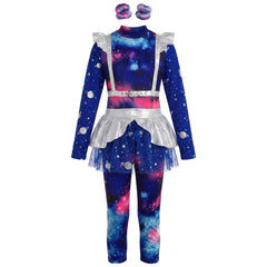 Galaxy Girl Costume for Kids - Cosmic Halloween Outfit