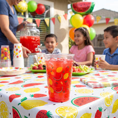 Tutti Frutti 18oz Plastic Cups - 25 Pack
