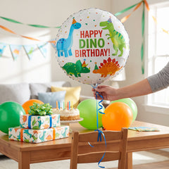Dinomite Dinosaur Birthday Foil Balloon - 18 Inch