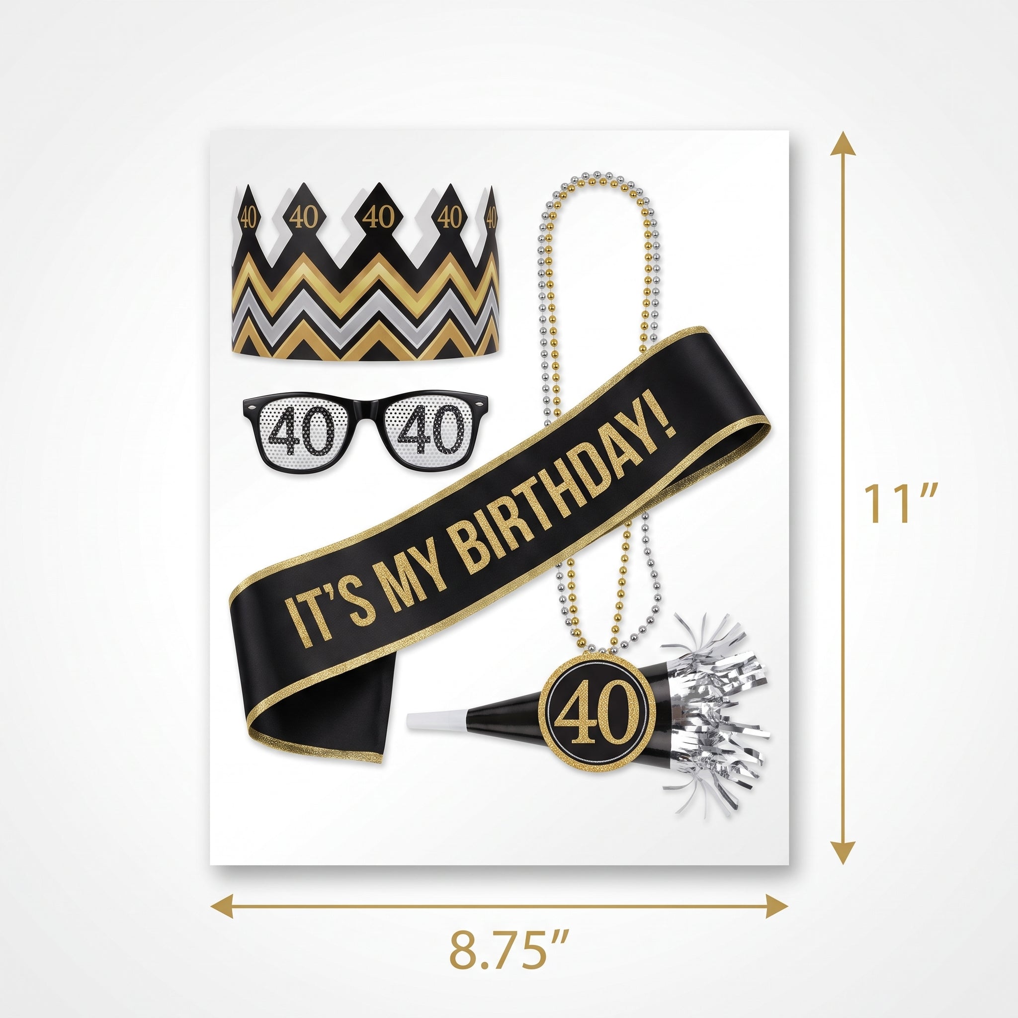 Regal 40th Birthday Party Kit