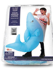 Inflatable Man-Eating Shark Costume - Halloween Fun - Child One Size