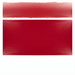Red Plastic Rectangular Table Cover - 54" x 108"