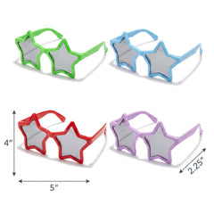 Star-Shaped Novelty Glasses Mega Pack