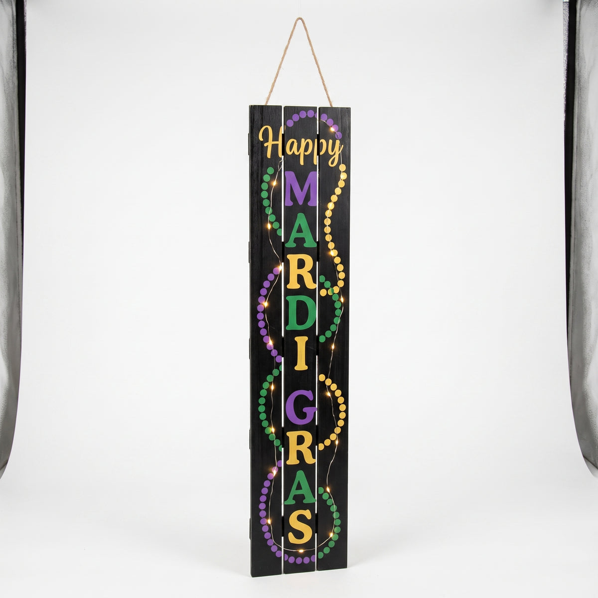 Mardi Gras Masquerade Hanging Sign