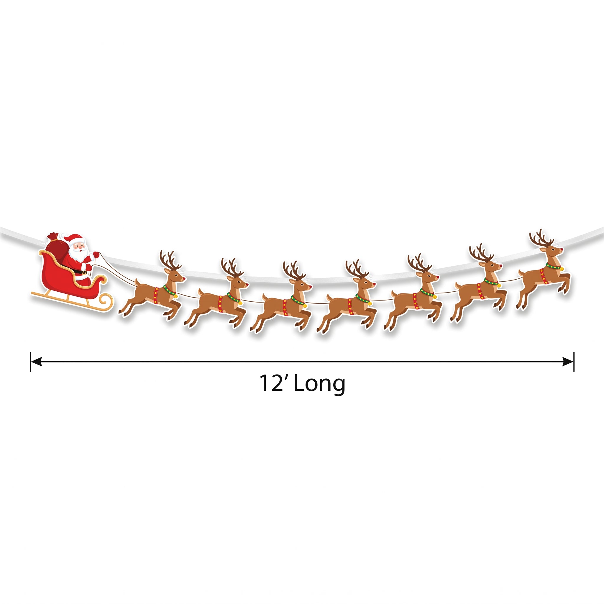 Festive Christmas Letter Banner