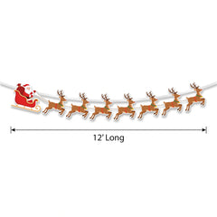 Festive Christmas Letter Banner