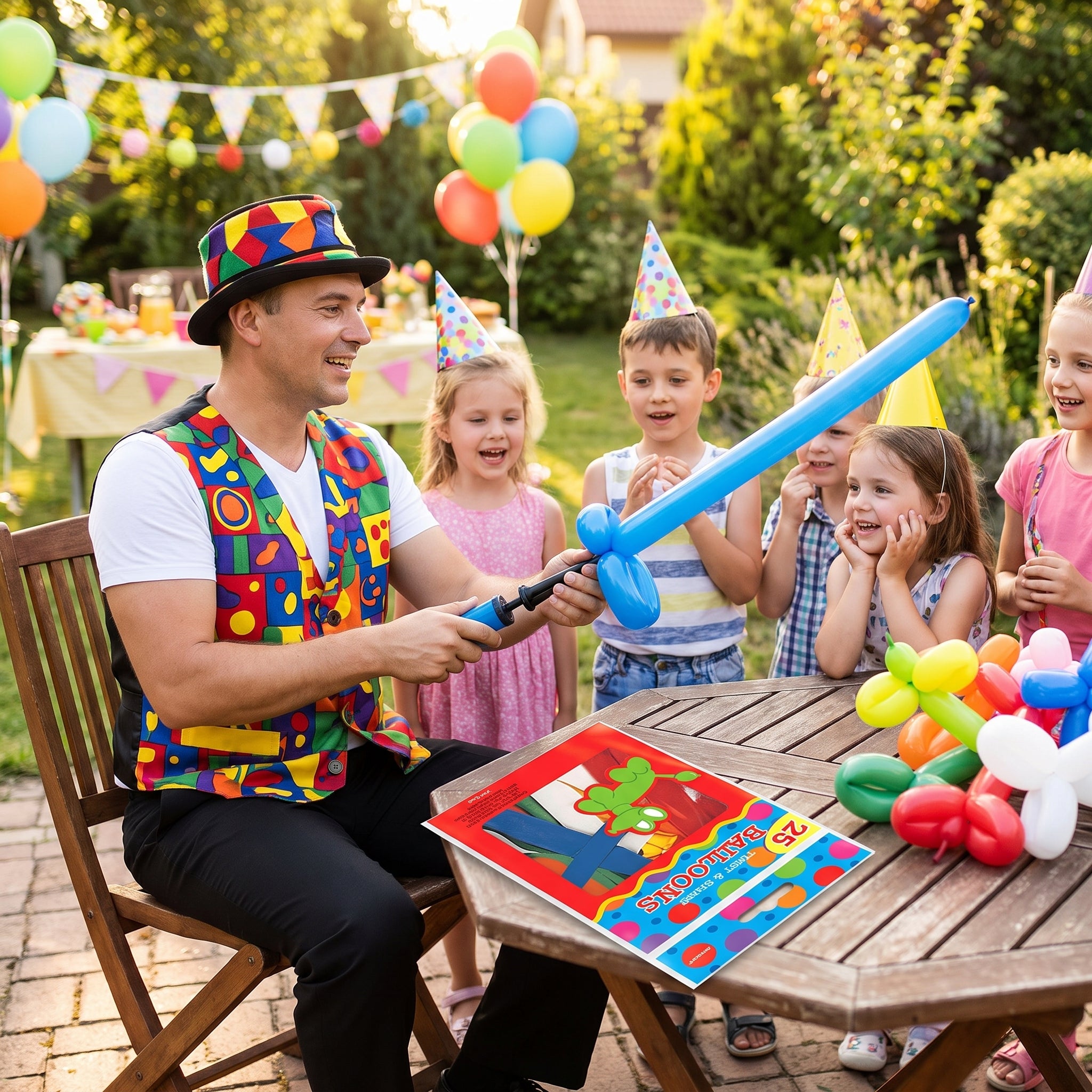 Twist & Shape Latex Balloons - 25 Pack