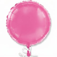 Bright Pink Foil Round Balloon