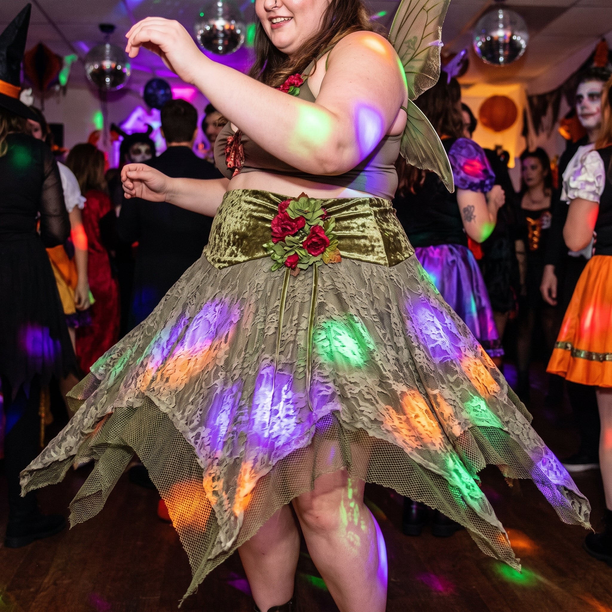 Enchanting Woodland Fairy Skirt - Plus Size