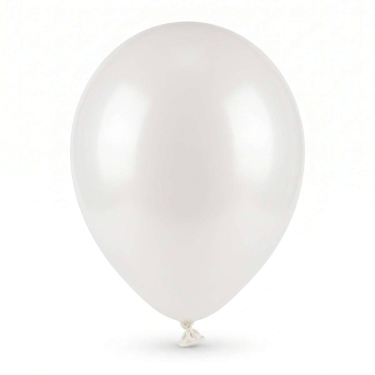 Classic White Latex Balloons, 9-Inch, 20-Pack