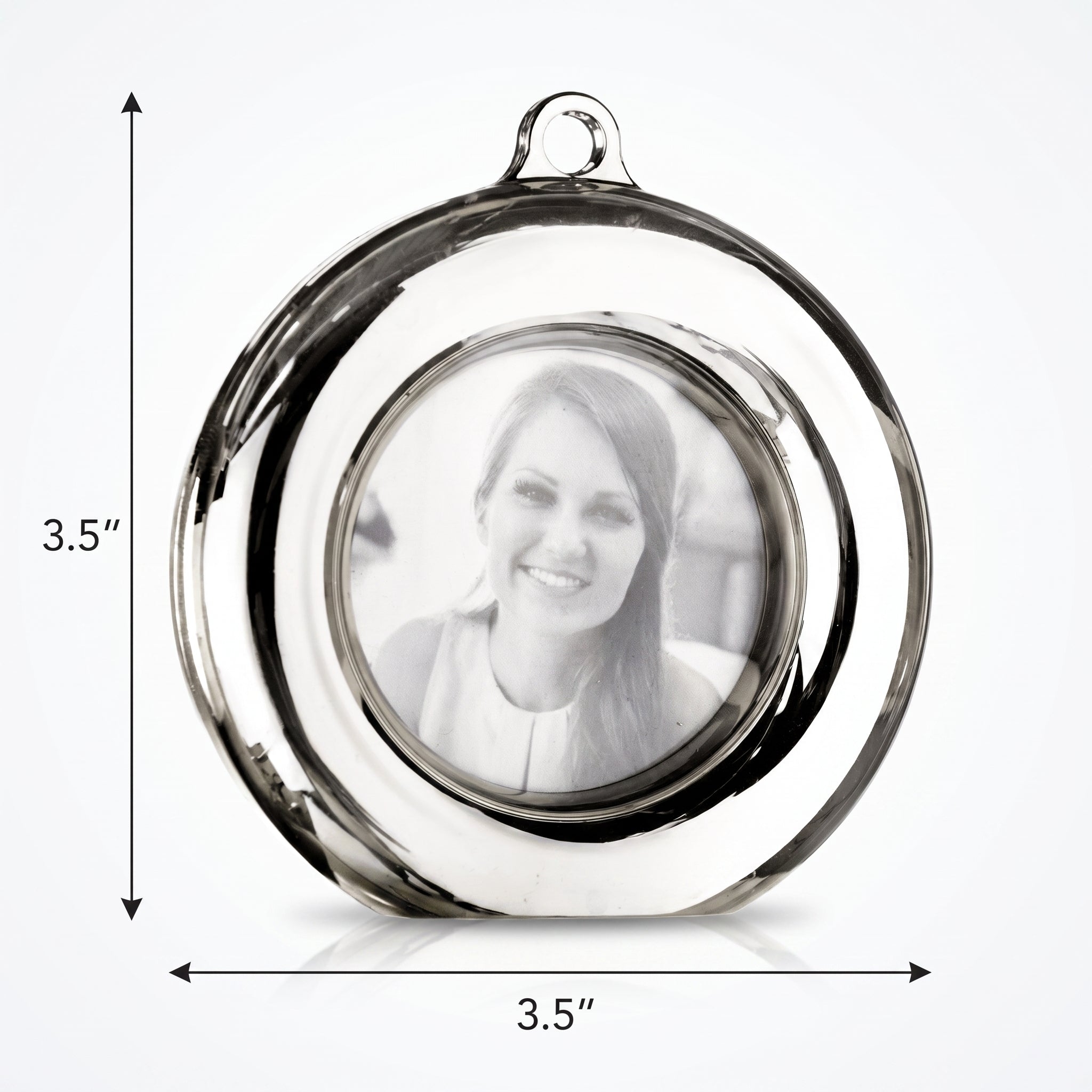 Silver Balloon Photo Frame Weight Accessory