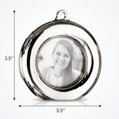 Silver Balloon Photo Frame Weight Accessory