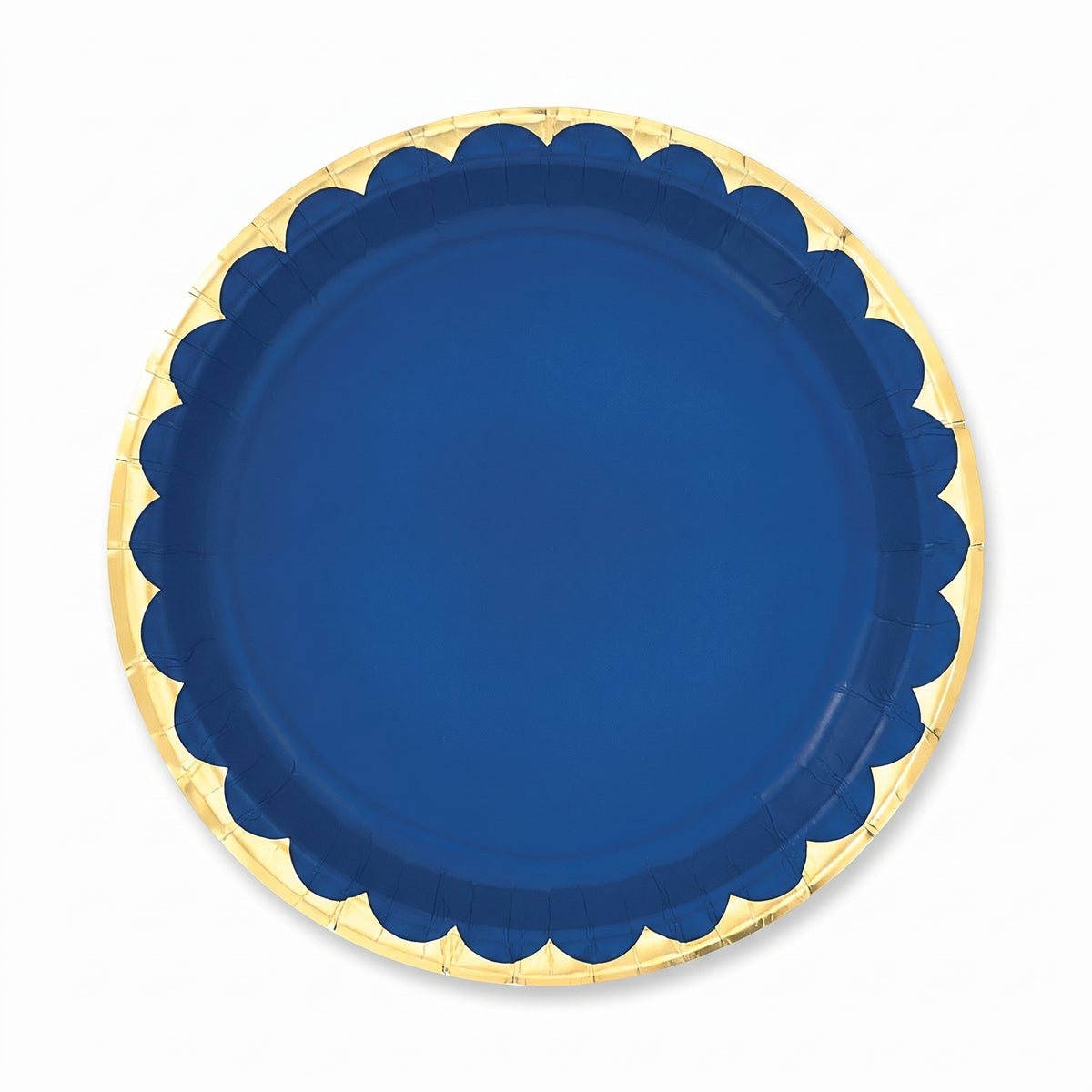 Royal Blue 6.75" Round Paper Plates