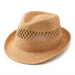 Summer Breeze Straw Fedora Hat