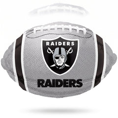 18-Inch Raiders Football Foil Balloon
