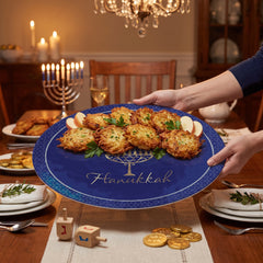 Happy Hanukkah Melamine Serving Platter