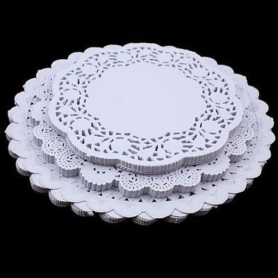 8.5 In. Round White Catering Pack Doilies | 100 Count