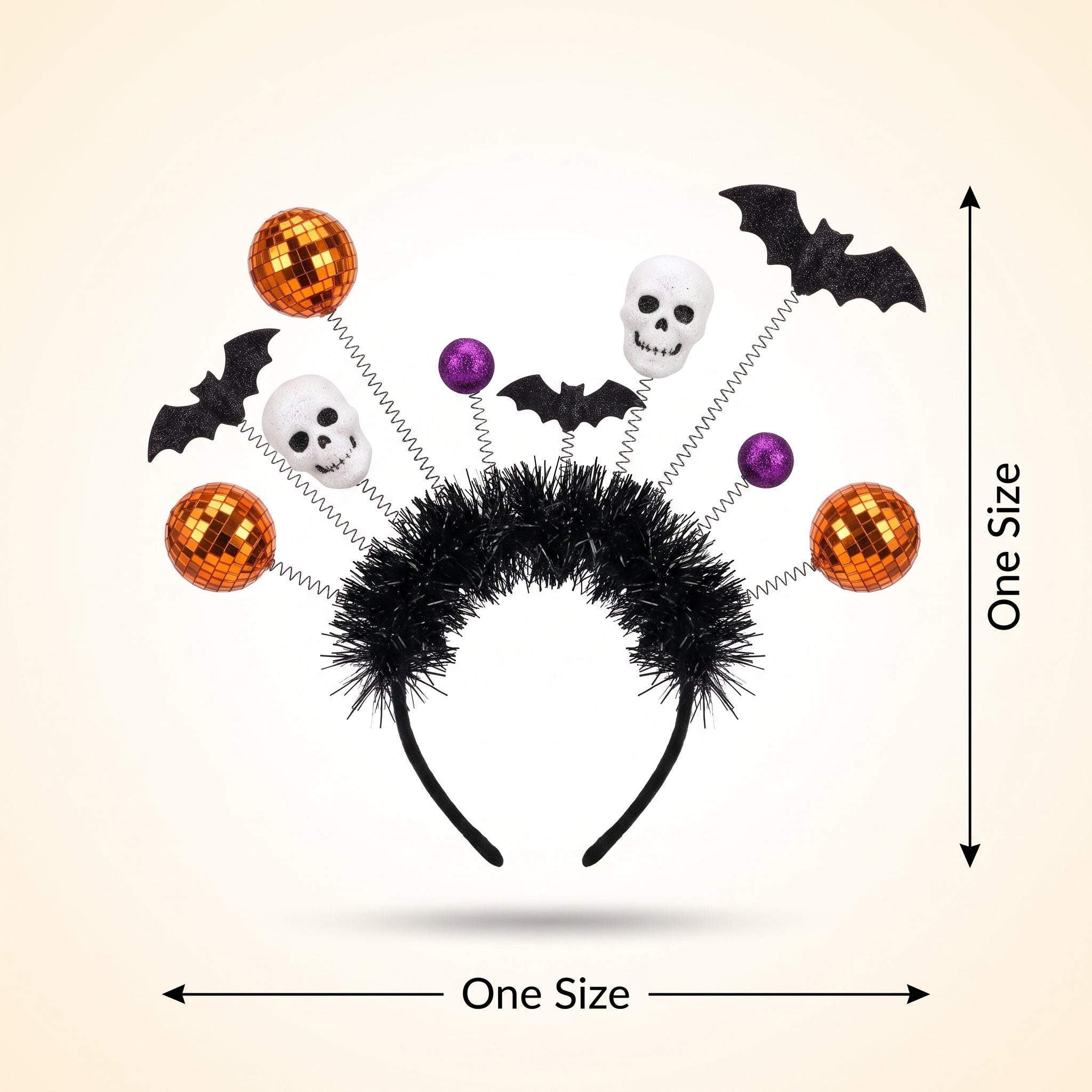 Spooky Mirror Ball Halloween Headband