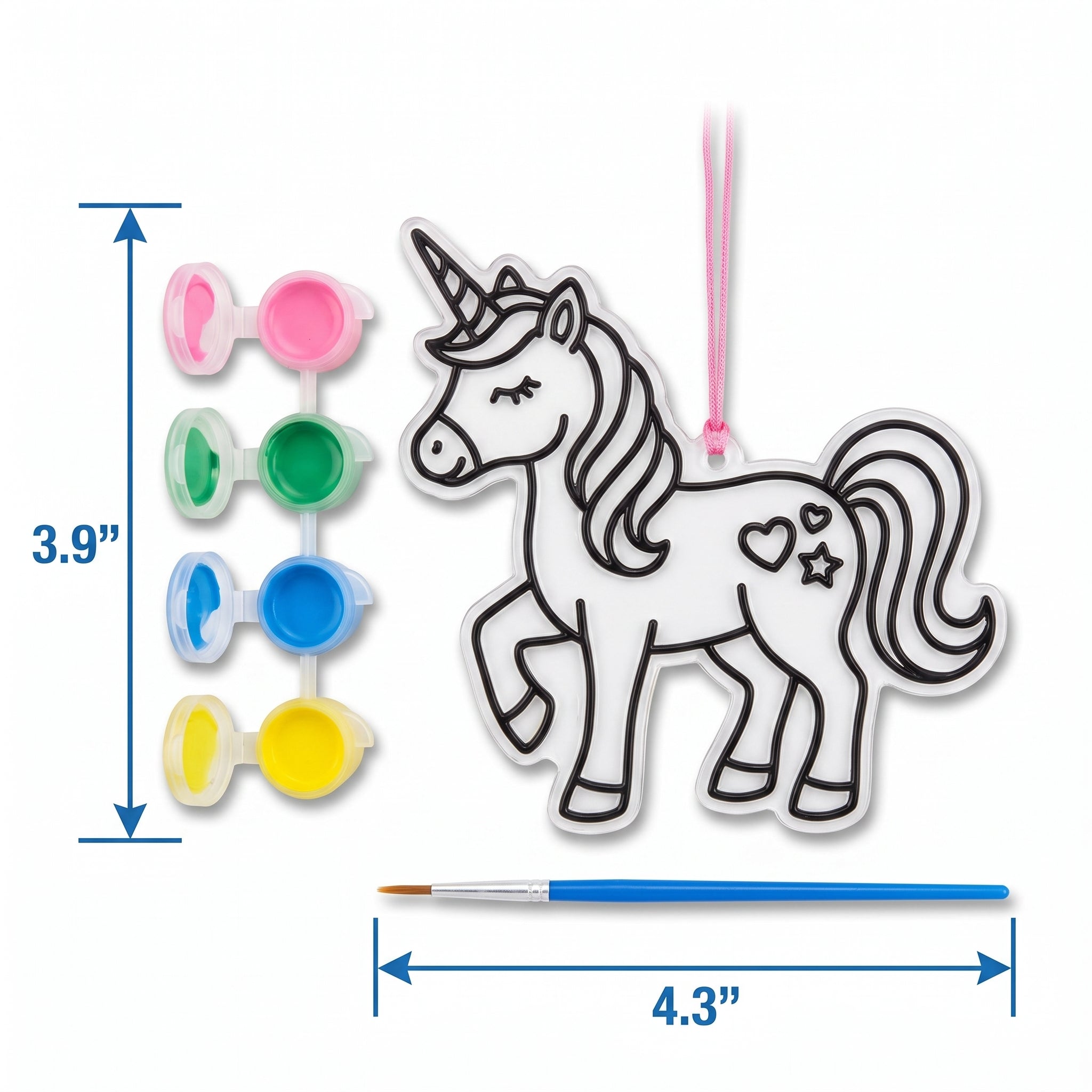 Unicorn Suncatcher Craft Kit for Kids