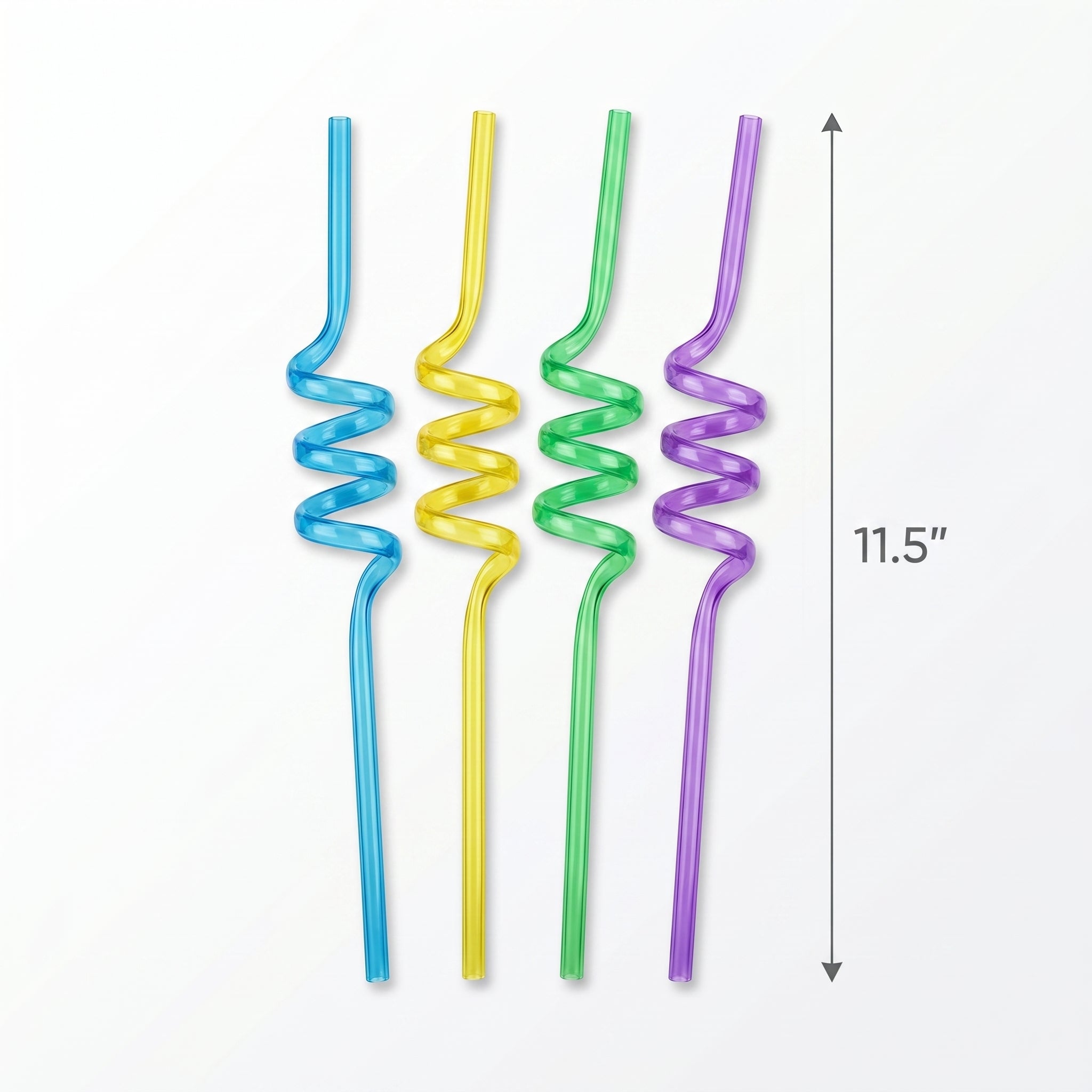 Silly Fun Swirl Straws - Mega Value Pack