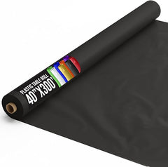 40 In. x 300 Ft. Premium Black Table Roll