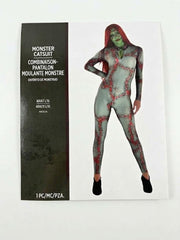 Women's Stitched Monster Catsuit Costume - Adult L/XL