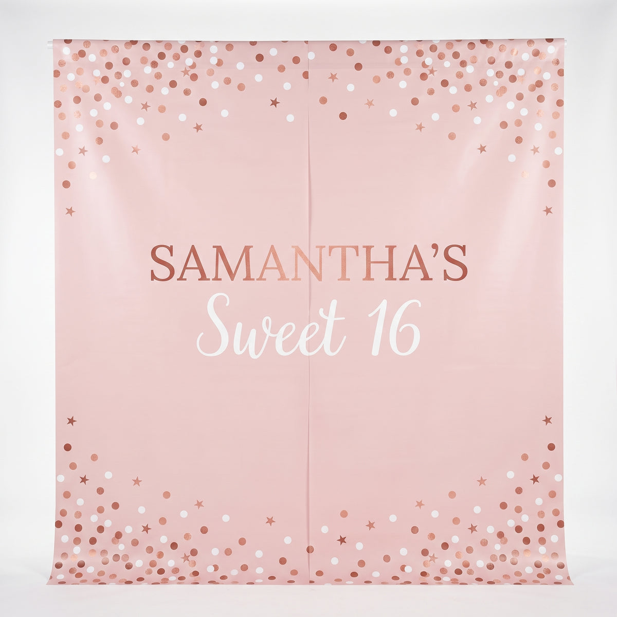 Sweet Sixteen Customizable Scene Setter Backdrop Kit
