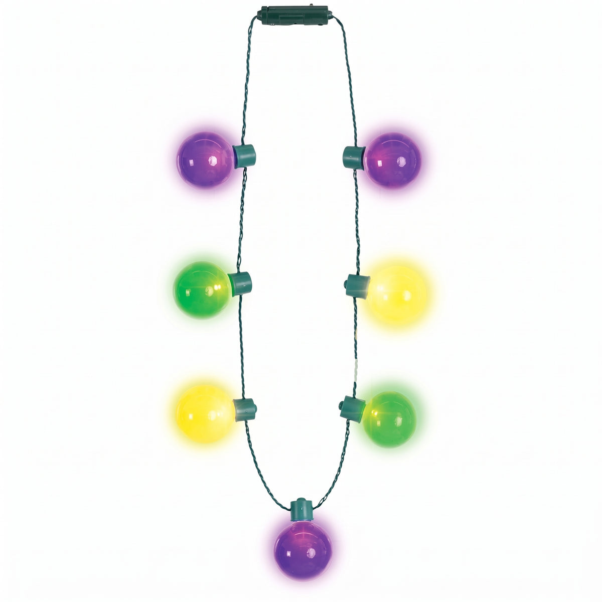 Oversized Masquerade Light-Up Bulb Necklace