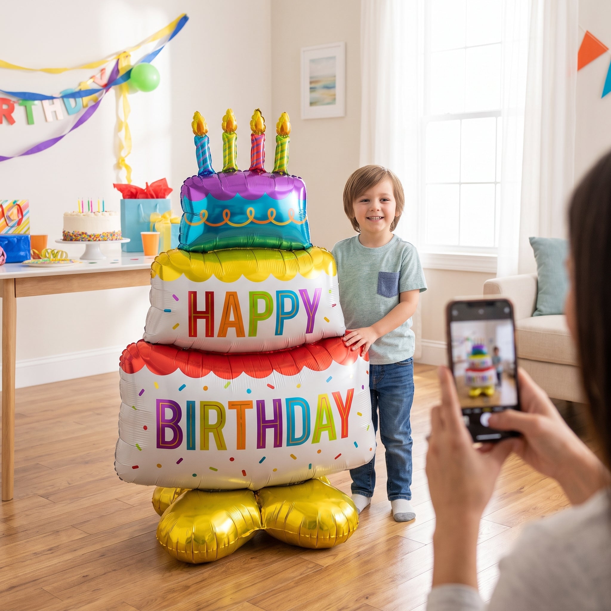 Airloonz Birthday Cake Balloon