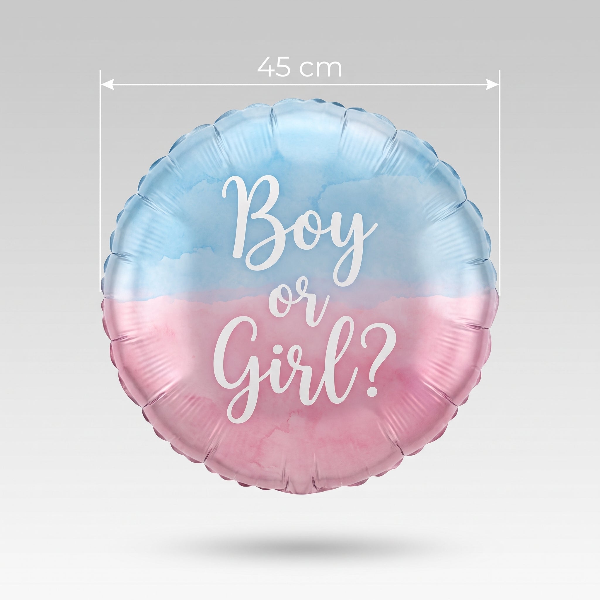 The Big Reveal Gender Reveal Foil Balloon