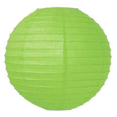 14in. Lime Green Paper Lantern