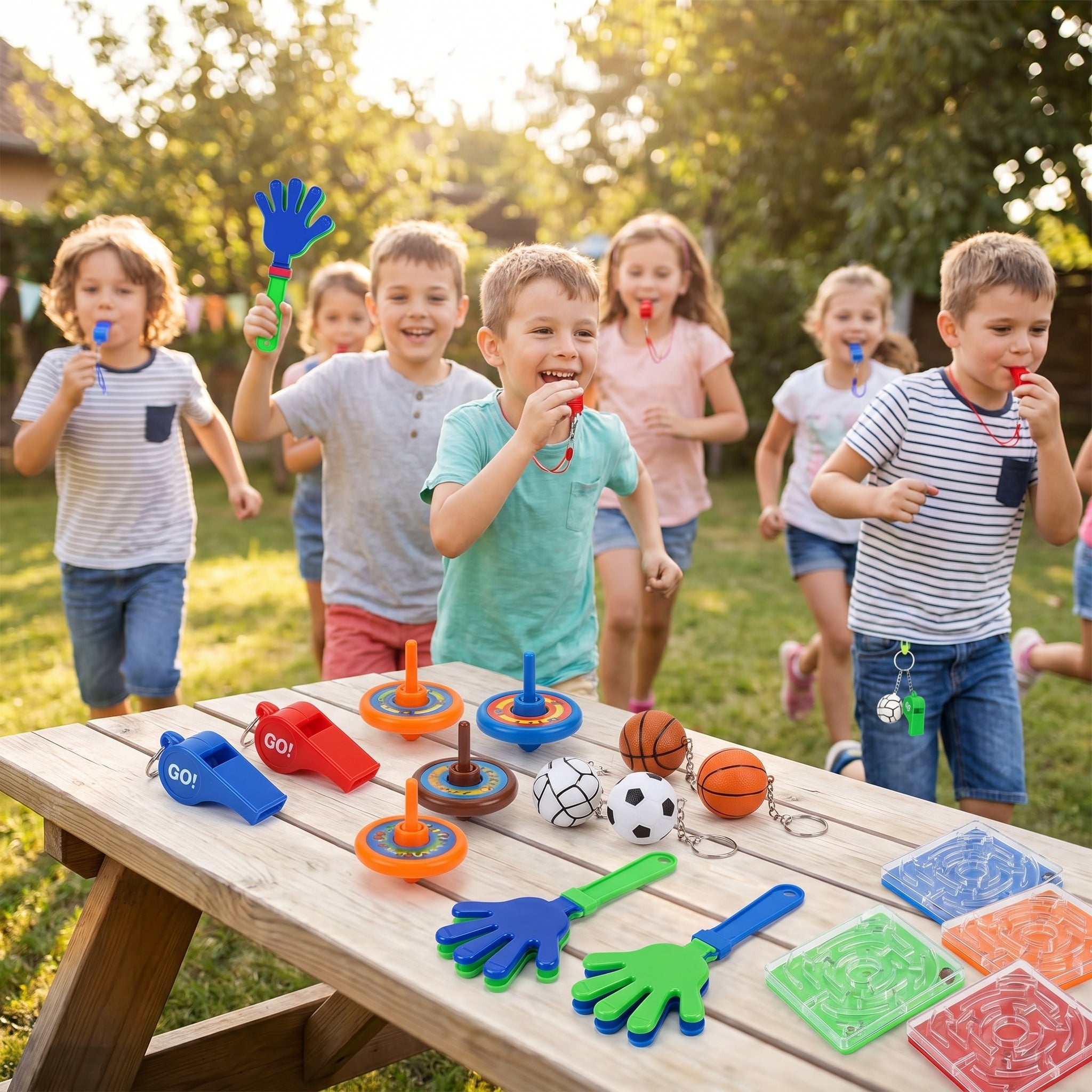 Sports-Themed Mega Value Favor Pack for Kids