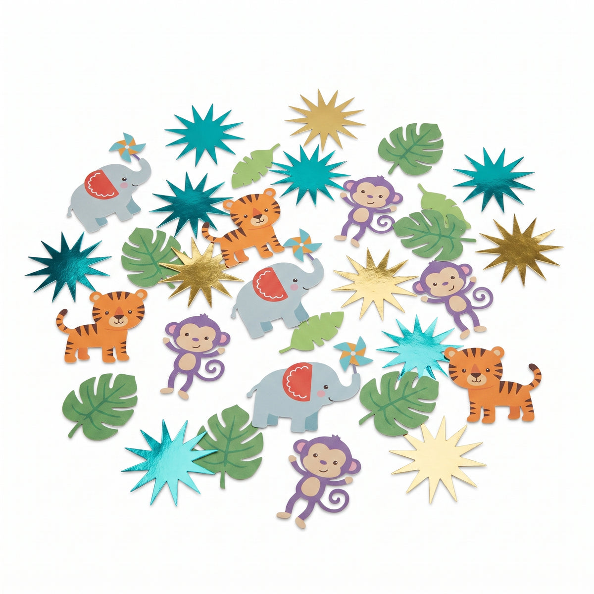 Fisher Price Animal Adventure Baby Shower Confetti - 2.5 oz