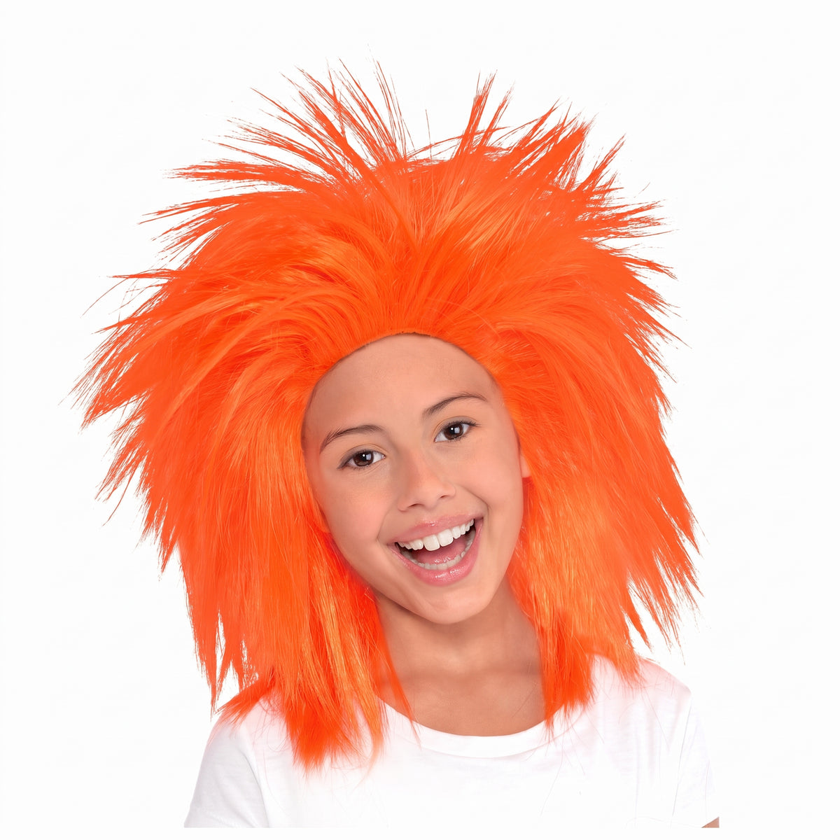 Crazy Orange Team Spirit Wig
