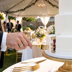 Elegant Gold Plastic Forks - Pack of 20
